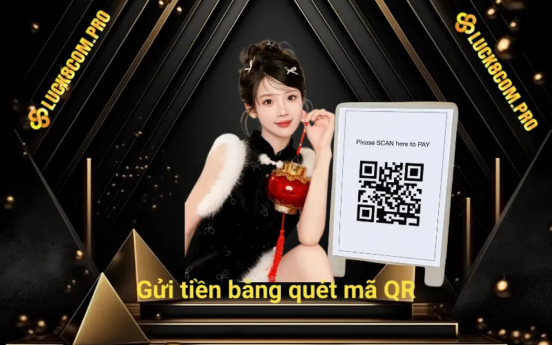 Gửi tiền bằng quét mã QR